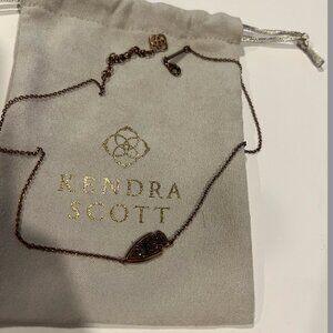 Kendra Scott Kasey Arrowhead Drusy Necklace